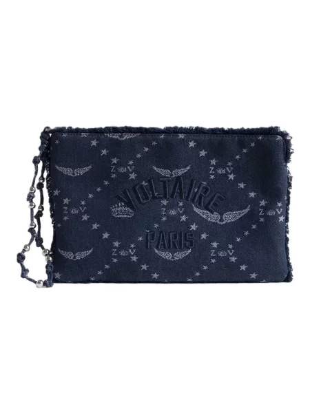 Torebka Zadig & Voltaire niebieska