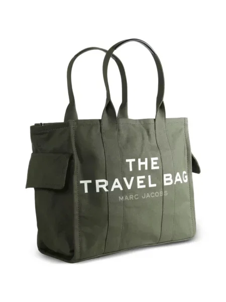Geantă shopper Marc Jacobs cu imagine verde