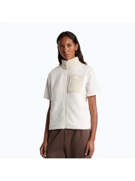 Vestă pentru femei The North Face Yumiori white dune/desert stone alb