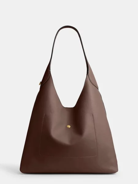 Rucsac Coach din piele maro