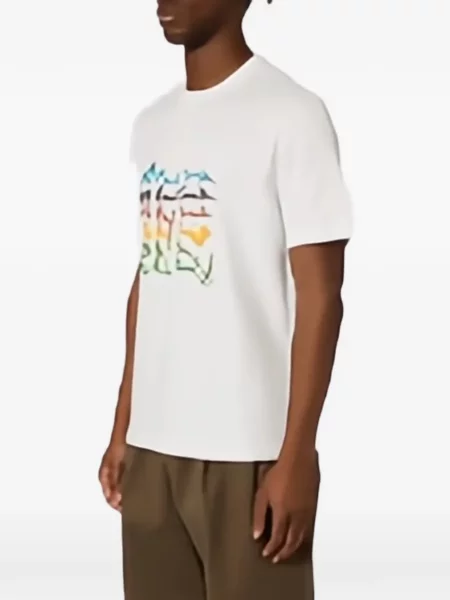 Tricou Paul Smith cu imagine alb