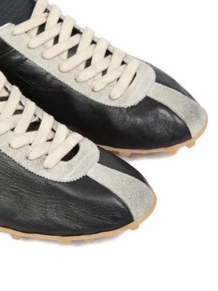 Sneakerși Maison Margiela din piele negru