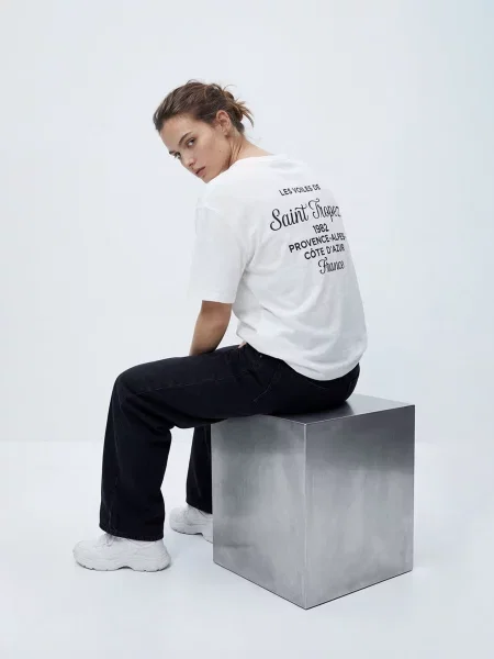 Футболка LTB Jeans білий