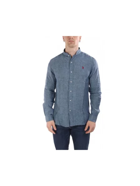 Koszula U.s Polo Assn. casual niebieska