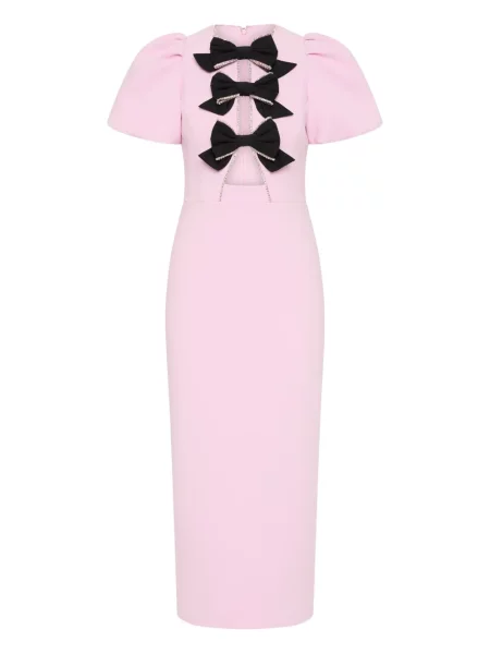 Rochie midi Rebecca Vallance până la genunchi de costum roz