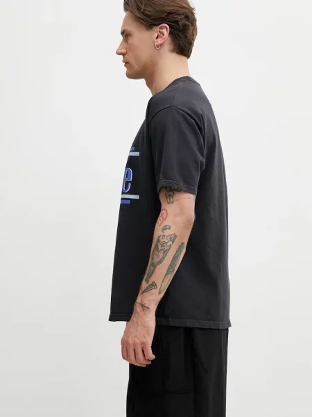 RHUDE Rossa tricou din bărbătesc negru