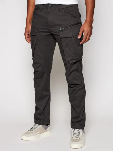 G-Star Raw Pantaloni din Rovic Tapered Fit gri
