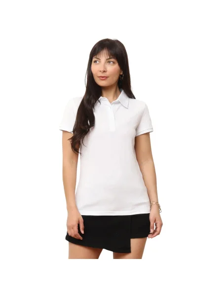 Top La Modeuse alb