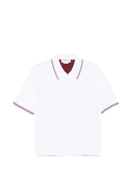 Polo Thom Browne cu dungi alb