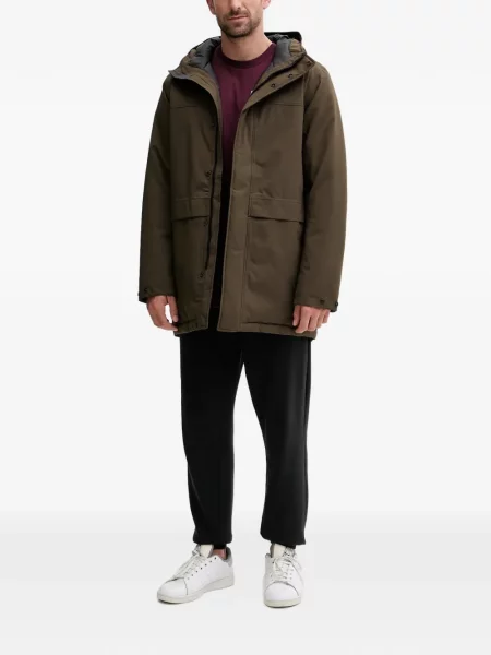 Geacă Jack Wolfskin cu glugă verde