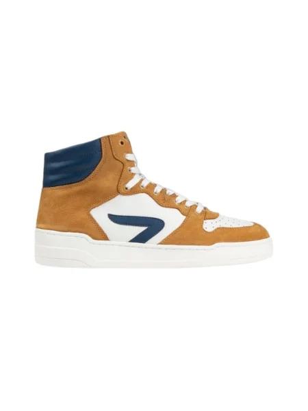 Sneakersy Hub brązowe