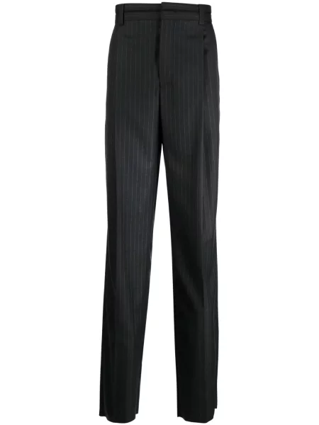 Pantaloni Ferrari de lână negru