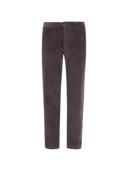 Pantaloni Incotex de catifea cord maro