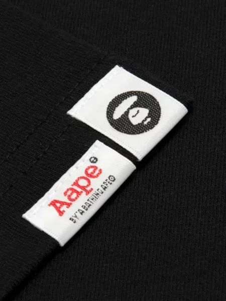 Tricou Aape By A Bathing Ape cu imagine negru