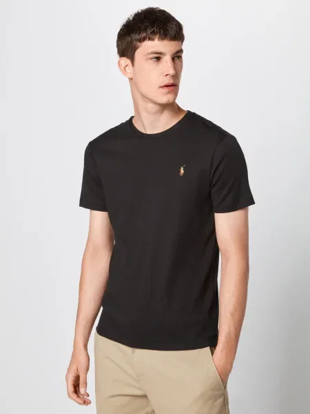 Polo Ralph Lauren Tričko / biela / koňaková / červená / tmavozelená čierna