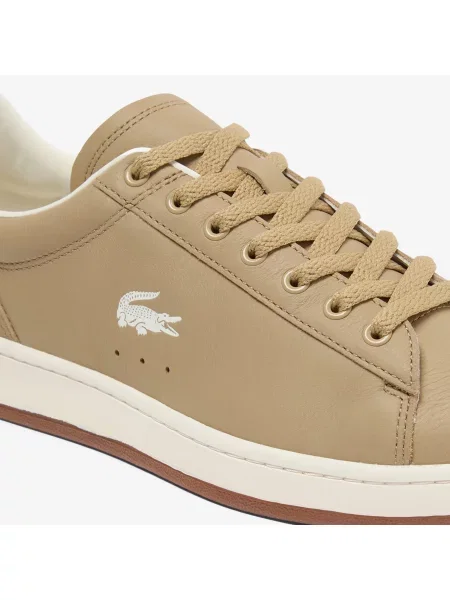 Кроссовки Lacoste бежевые