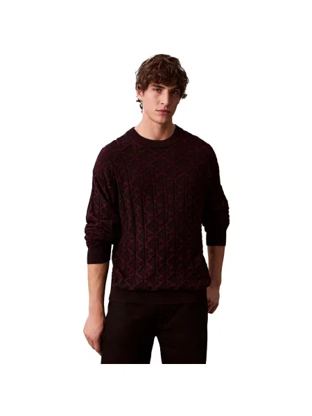 Calvin Klein Jeans sveter pánsky čierna