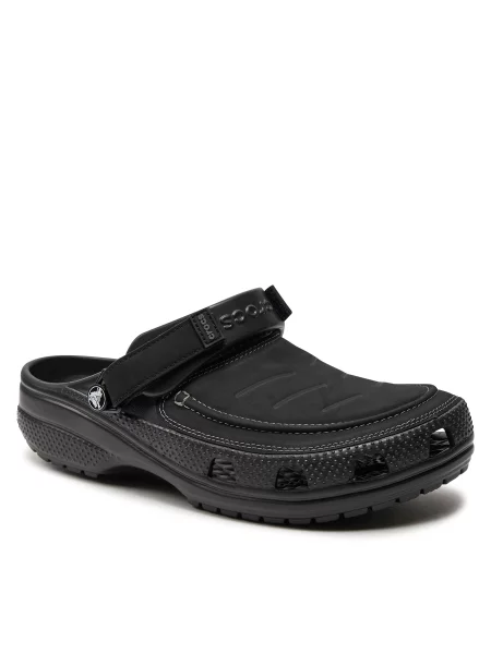 Šlepetės Crocs Yukon Vista II Lr Clog M Black/Slate Grey juoda