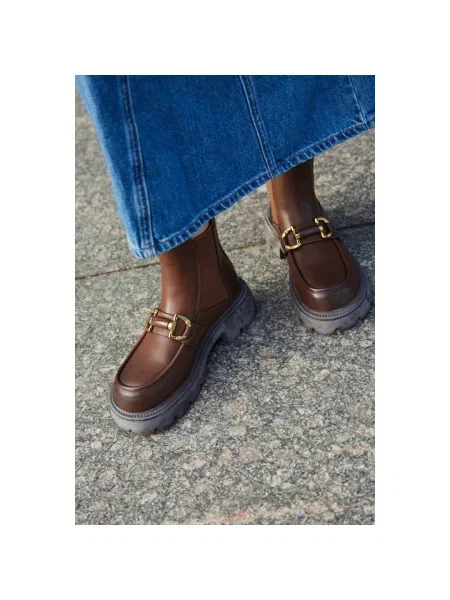 Ботинки челси Estro коричневые