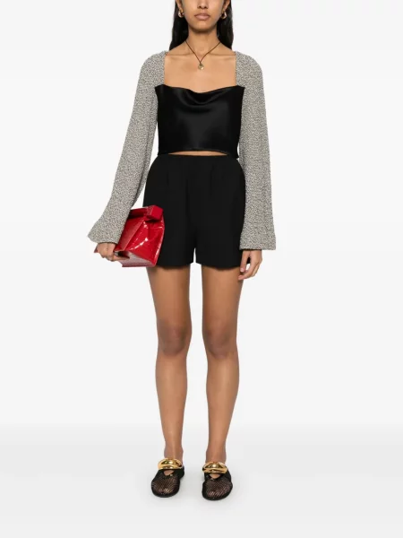 Decupat top Nanushka negru