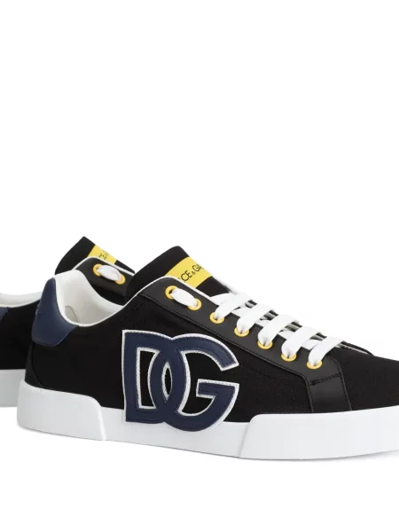 Sneakers Dolce & Gabbana Portofino μαύρο