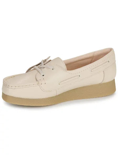 Mokasíny Clarks béžová