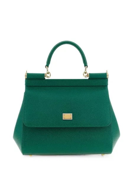 Geantă shopper Dolce & Gabbana verde