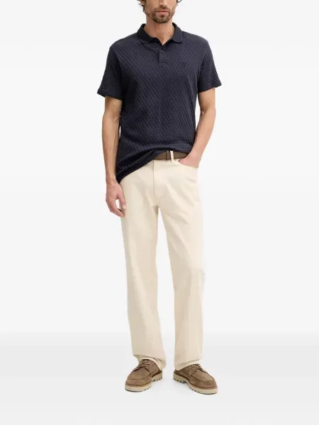 Tricou polo Barbour albastru