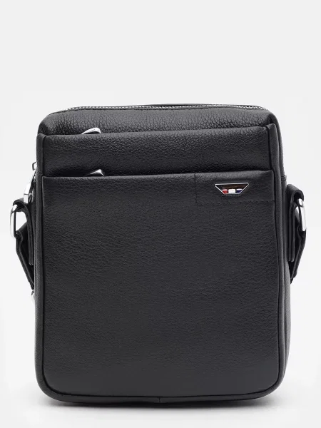 Кожаная сумка через плечо Ricco Grande черная