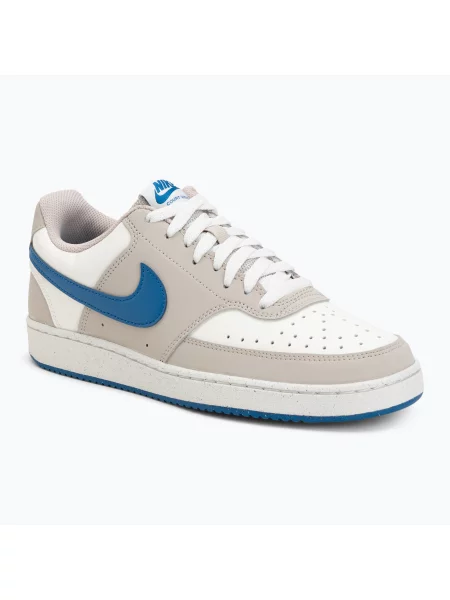 Tenisky Nike Court Vision Low sail/cream ii/brilliant blue béžové