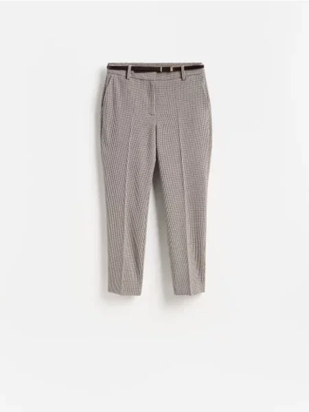 Reserved Pantaloni cu curea bej