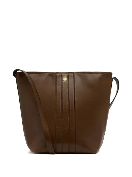 Geanta de piele Bally din piele maro