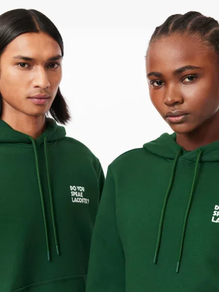 Худи Lacoste зеленое