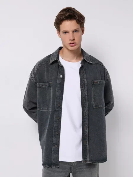 Сорочки Colin’s комбінований верх сірий