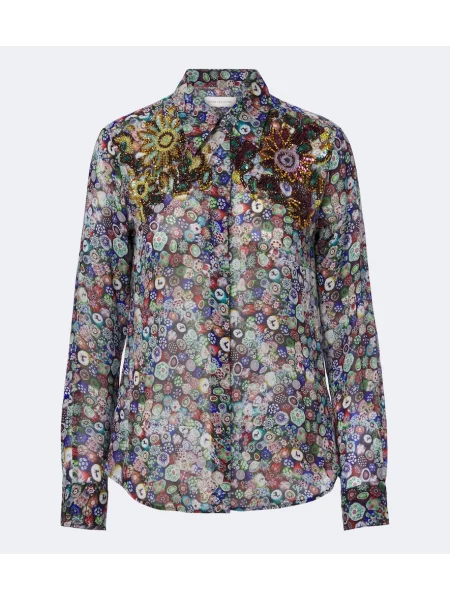 Cămașă Dries Van Noten cu imagine
