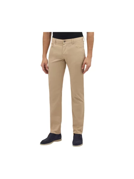 Spodnie Brooks Brothers z 5 kieszeniami beżowe