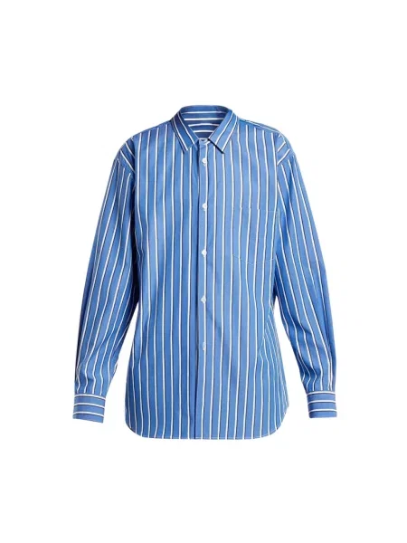 Koszula Comme Des Garcons niebieska