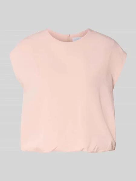 Bluzka z okrągłym dekoltem i krótkimi rękawami Jake*s Collection