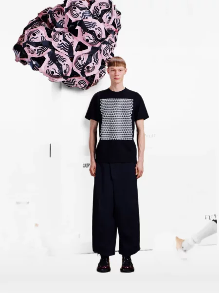 Tricou Henrik Vibskov negru