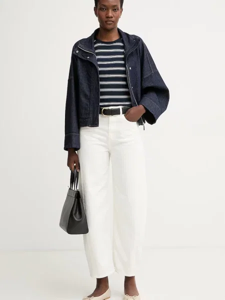Tommy Hilfiger top za žene od pamuka plava