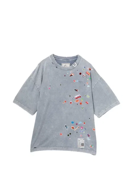 Tricou Maison Mihara Yasuhiro cu imagine gri