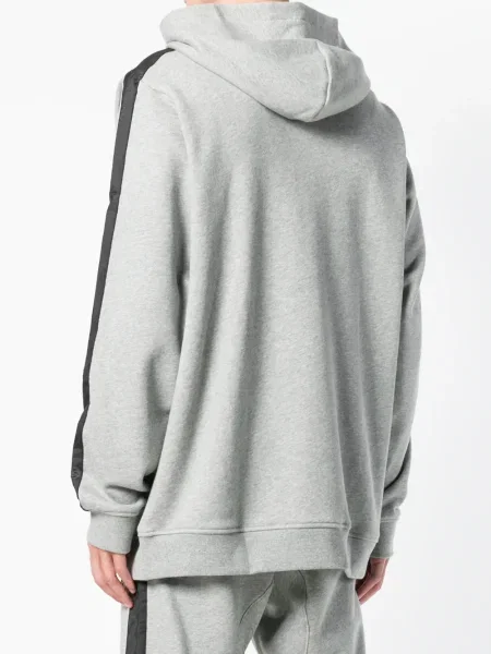 Hanorac cu glugă Adidas lung negru