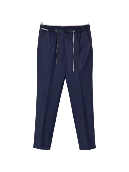 Pantaloni Corneliani cu cordon albastru