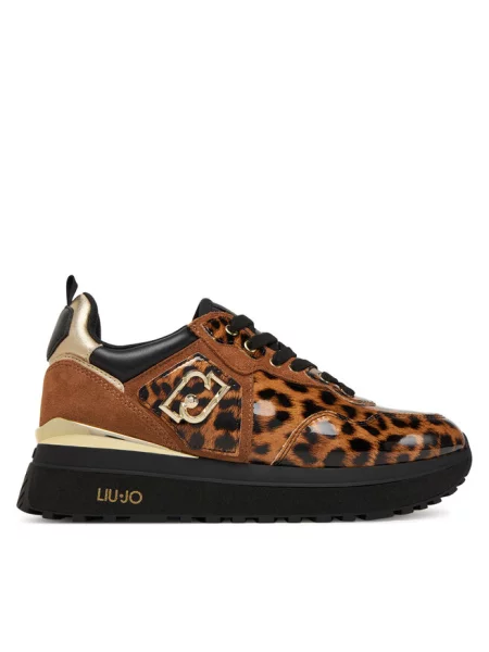 Sneakersy Liu Jo brązowe