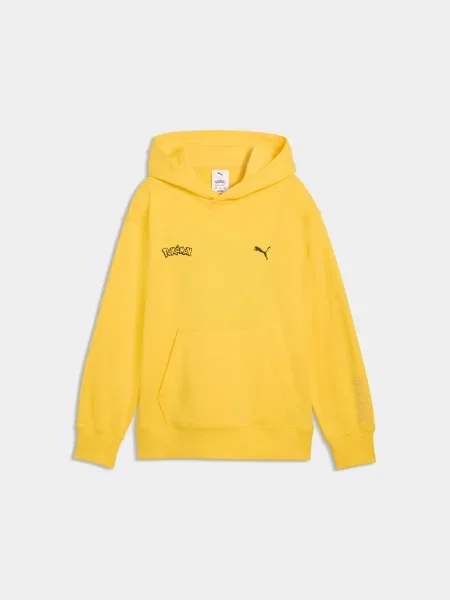 Детское худи Puma желтое
