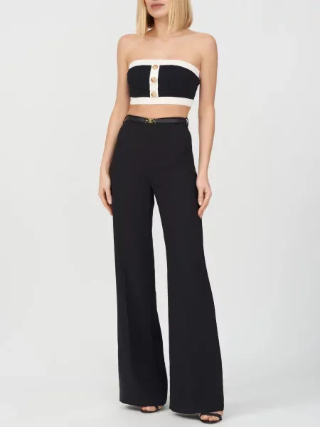 Брюки Elisabetta Franchi черные