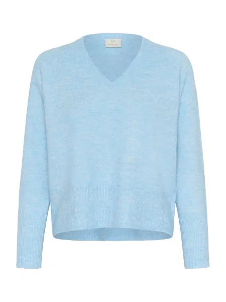 Kaffe Pulover KANiel svetlo modra