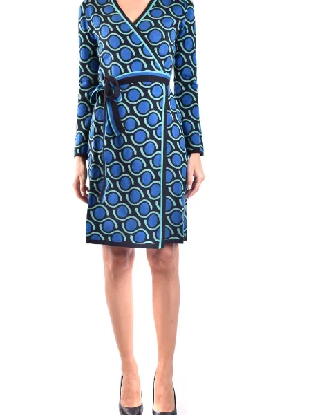 Sukienka Diane Von Furstenberg kopertowa czarna