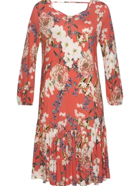 S.Oliver Rochie de plaja corai roz