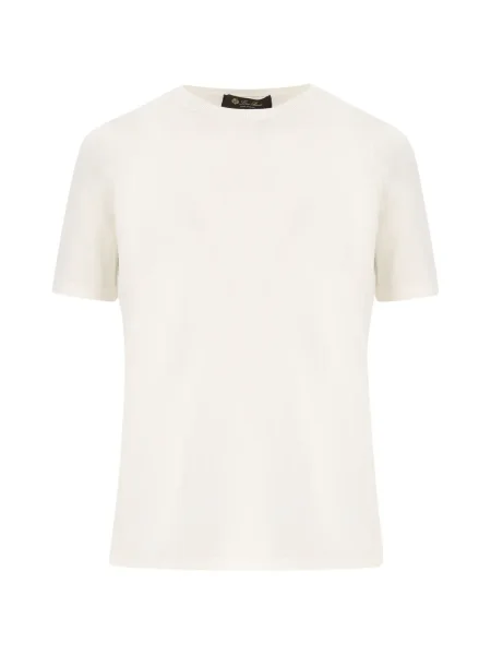 Tricou Loro Piana cu decolteu rotund